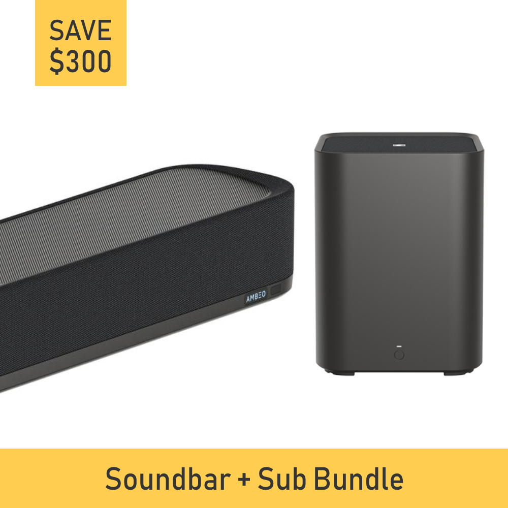 AMBEO Soundbar | Plus + Sub Bundle