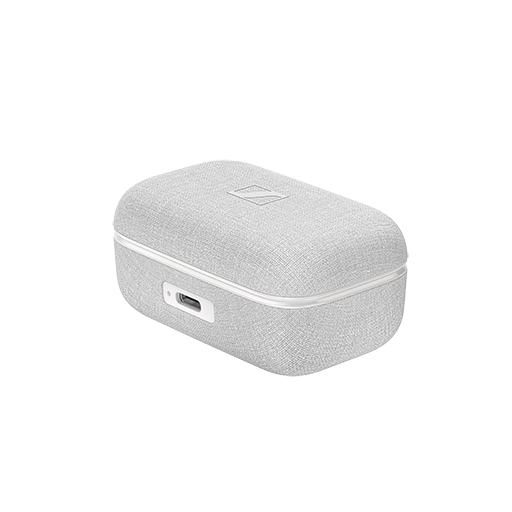 MTW4 Charging Case - White Silver